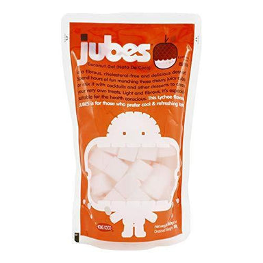 JUBES COCONUT GEL LYCHEE 360 G - Premium Co.  Groceries 