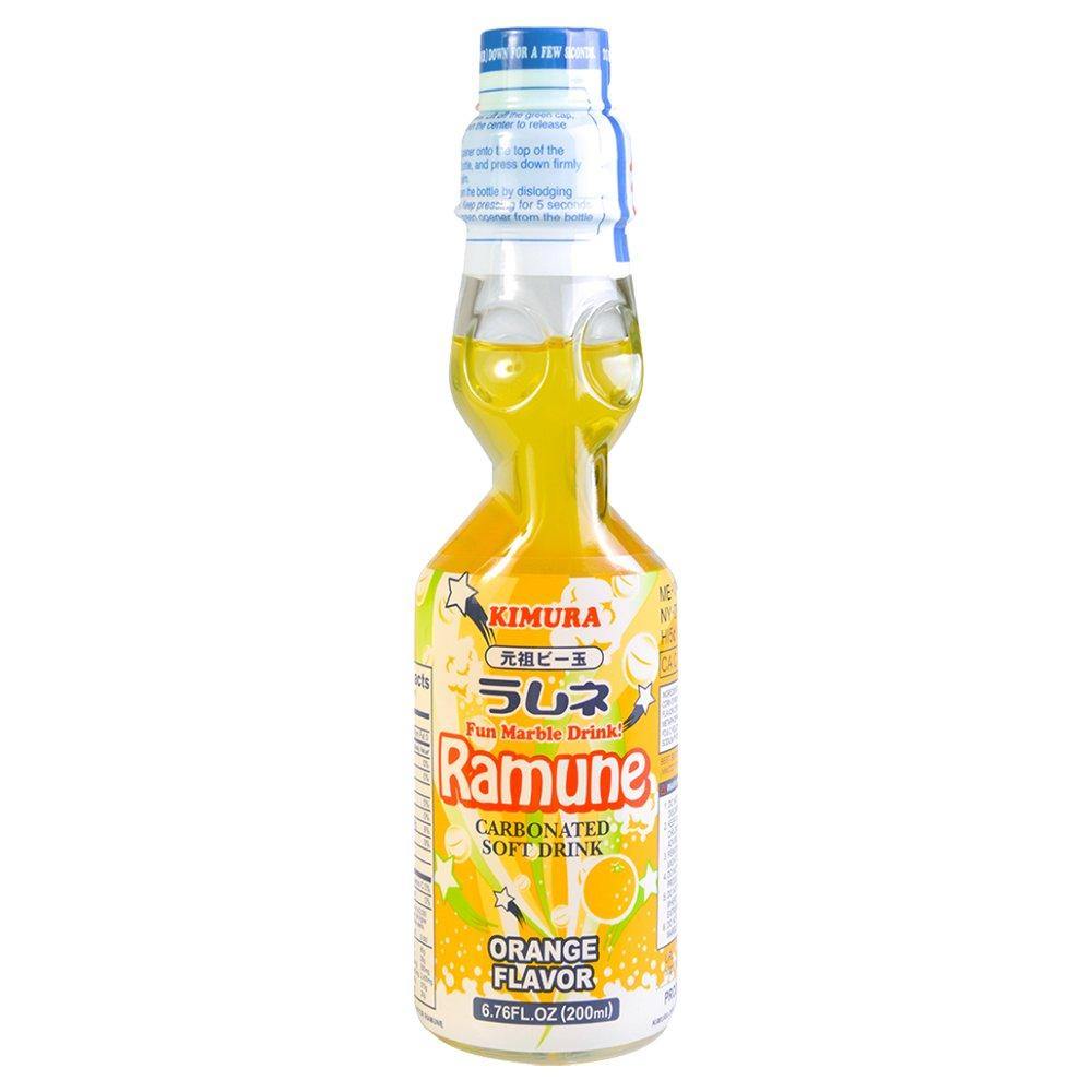 KIMURA RAMUNE ORANGE FLAVOUR 200 ML - Premium Co.  Groceries 