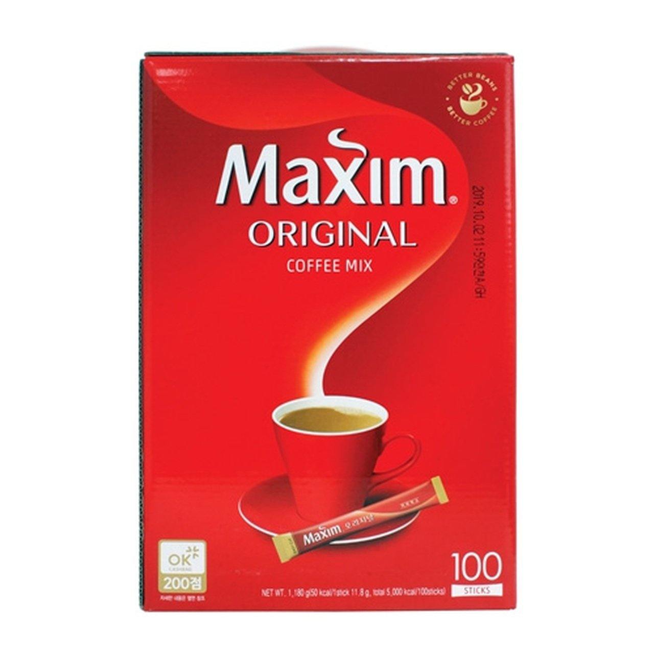 MAXIM ORIGINAL COFFEE MIX 100 STICKS - Premium Co  Groceries 
