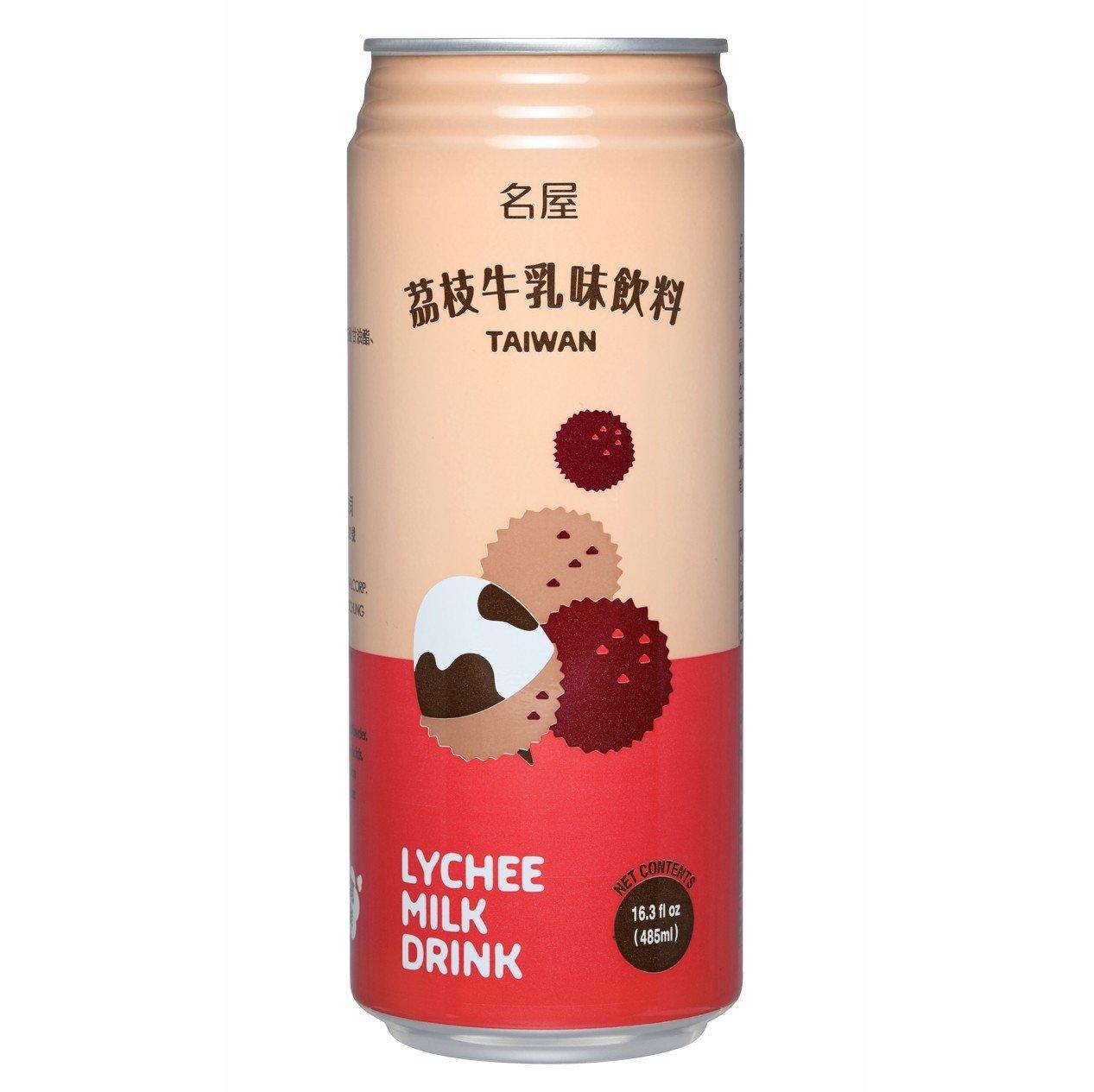 FAMOUS HOUSE LYCHEE MILK DRINK 485 ML - Premium Co  Groceries 