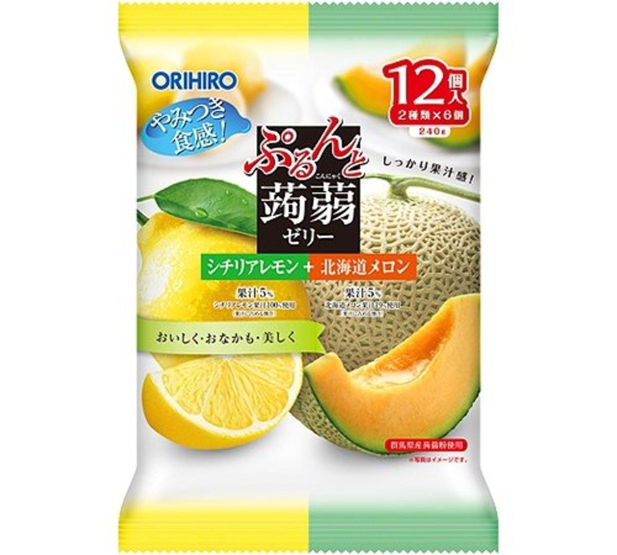 ORIHIRO JELLY LEMONADE & MELON FLAVOUR 240 G - Premium Co  Groceries 