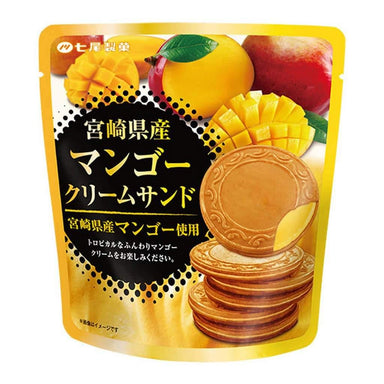 NANAO BISCUIT CREAM SAND MANGO 68G - Premium Co.  Groceries 