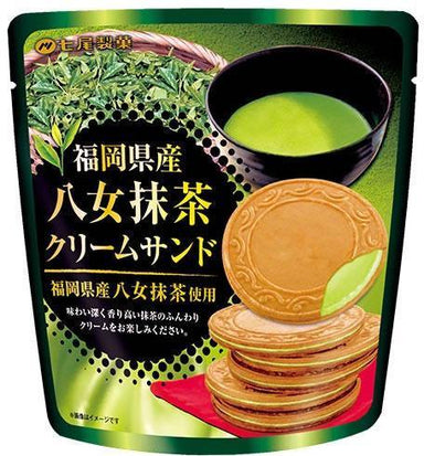 NANAO BISCUIT CREAM SAND MATCHA 68G - Premium Co.  Groceries 