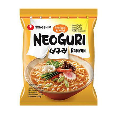NONGSHIM NEOGURI SEAFOOD&MILD 120 G*5 - Premium Co  Groceries 