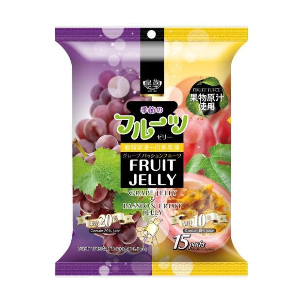 ROYAL FAMILY Fruit Jelly Passion Fruit & Grape 300g - Premium Co  Groceries 