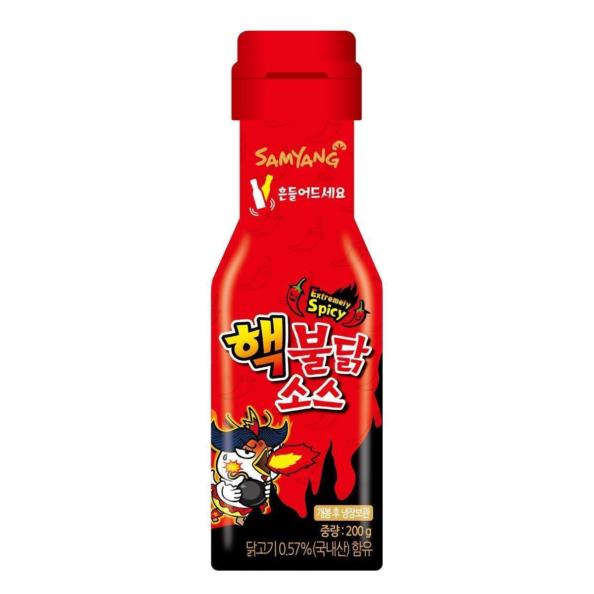 SAMYANG BULDAK HOT CHICKEN FLAVOURED EXTREMELY SPICY SAUCE 200 G - Premium Co  Groceries 