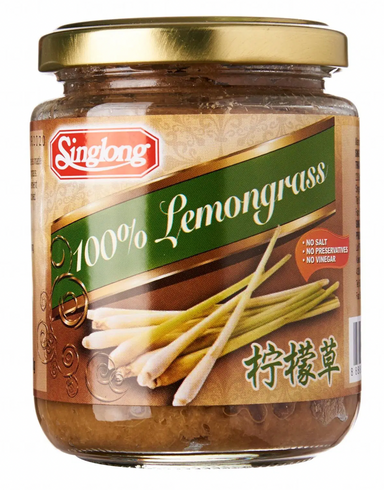 SINGLONG 100%LEMONGRASS PASTE 230 G - Premium Co  Groceries 