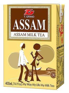T-GRAND ASSAM MILK TEA ORIGINAL FLAVOUR 400ML*6 - Premium Co.  Groceries 