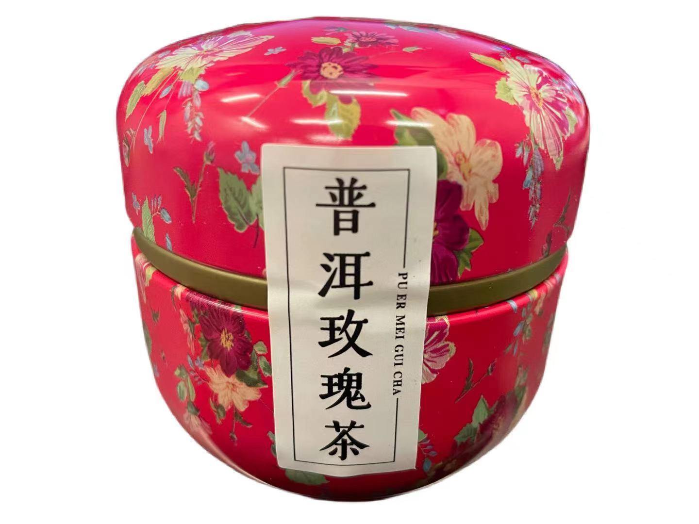 ZHONGZHI PUER & ROSE BLACK TEA 30 G - Premium Co  Groceries 