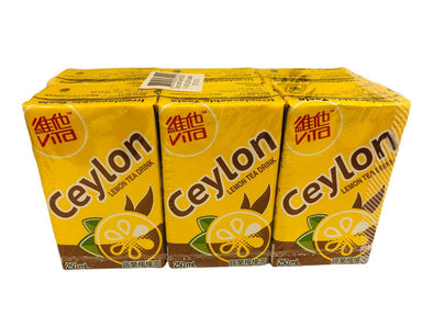 VITA CEYLON LEMON TEA DRINK 250 ML* 6 - Premium Co  Groceries 