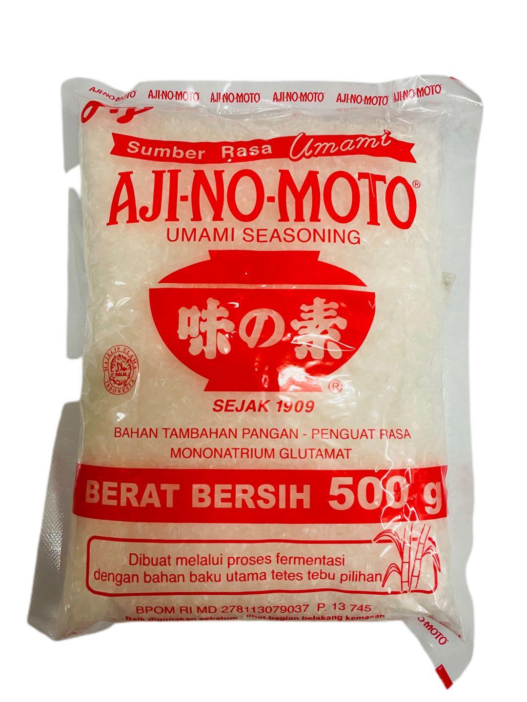 AJI-NO-MOTO UMAMI SEASONING (M.S.G) 500 G - Premium Co  Groceries 