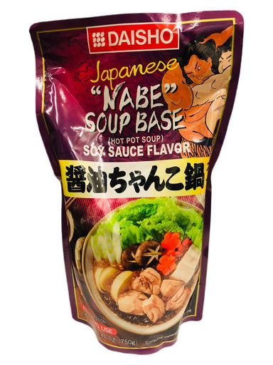 DAISHO NABE SOUP BASE SOY SAUSE FLAVOUR 750 G - Premium Co  Groceries 