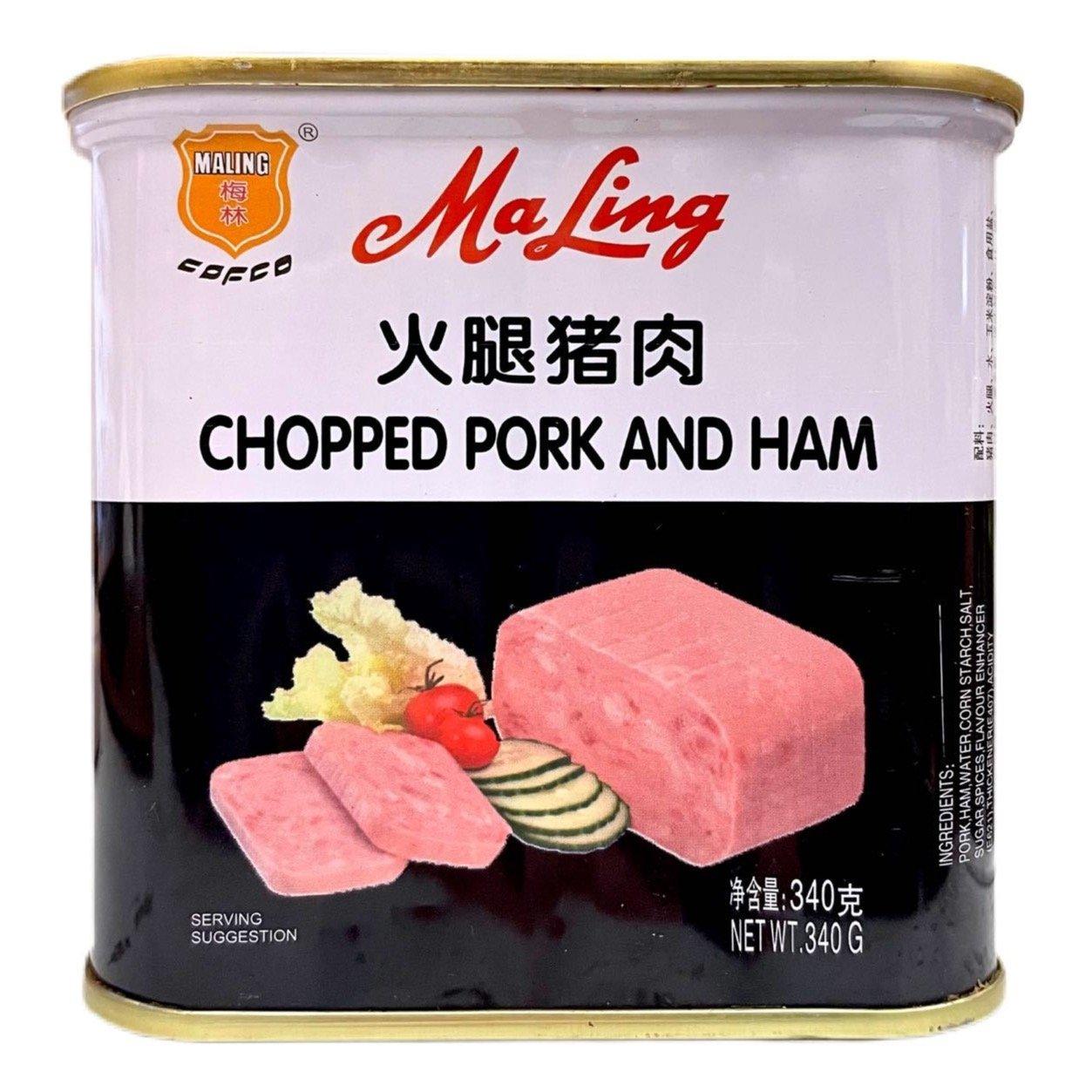 MALING CHOPPED PORK AND HAM 340 G - Premium Co  Groceries 