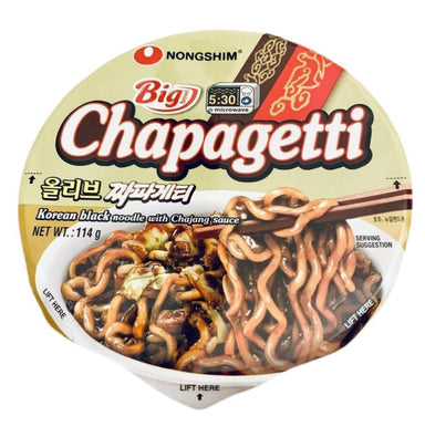 NONGSHIM CHAPAGHETTI NOODLE BOWL 114 G - Premium Co  Groceries 