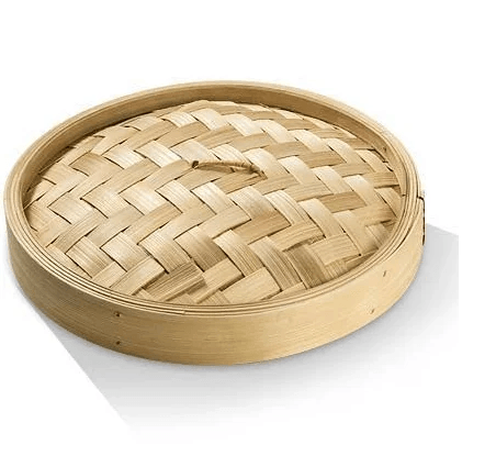BAMBOO STEAMER LID 10'' - Premium Co  Groceries 