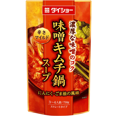 DAISHO MISO KIMUCHI NABE SOUP 750 G - Premium Co  Groceries 