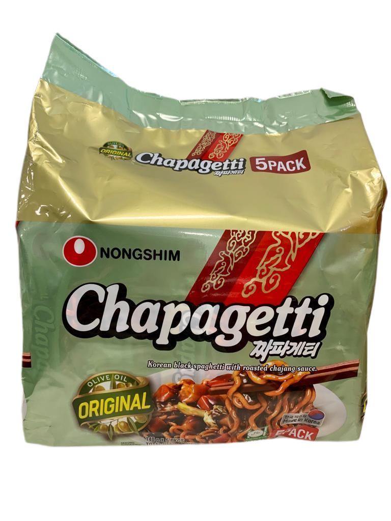 NONGSHIM CHAPAGETTI ORIGINAL 140 G*5 - Premium Co  Groceries 