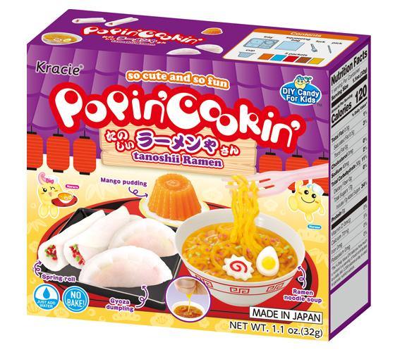 KRACIE POPIN COOKIN TANOSHII RAMEN KIT 32G - Premium Co  Groceries 