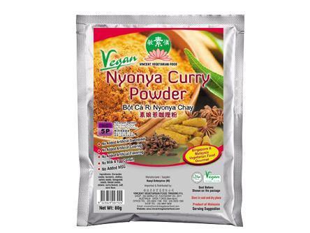 VINCENT VEGAN NYONYA CURRY POWDER 80 G — Premium Co Groceries