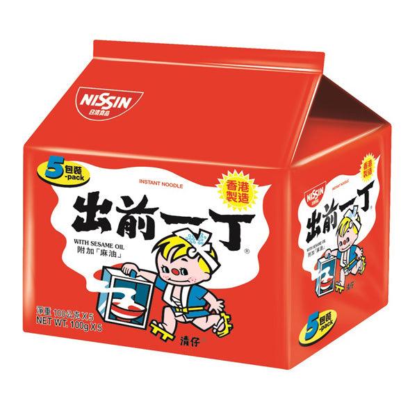 NISSIN NOODLE - SESAME OIL FLAVOUR 100 G*5 - Premium Co  Groceries 