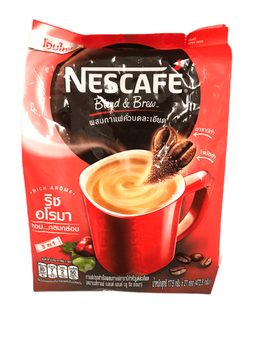 NESCAFE COFFEE BLEND & BREW RICH AROMA COFFEE MIX 27P* 17.5 G - Premium Co  Groceries 