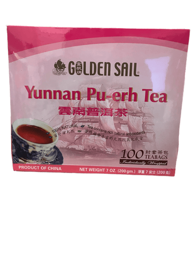 GS YUNNAN PU-ERH TEA 100 BAGS - Premium Co  Groceries 