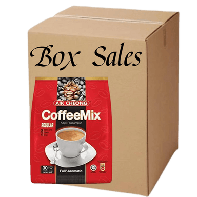 AIK CHEONG REGULAR COFFEE MIX INSTANT 3 IN 1 BOX SALE 20*30* 20 G - Premium Co  Groceries 