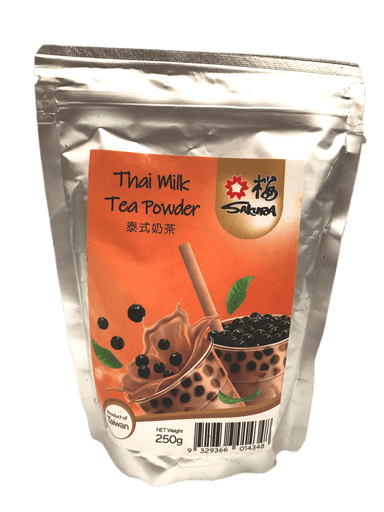 SAKURA BRAND THAI MILK TEA POWDER 250 G - Premium Co  Groceries 