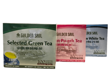 GS SELECTED GREEN TEA 100 BAGS - Premium Co  Groceries 