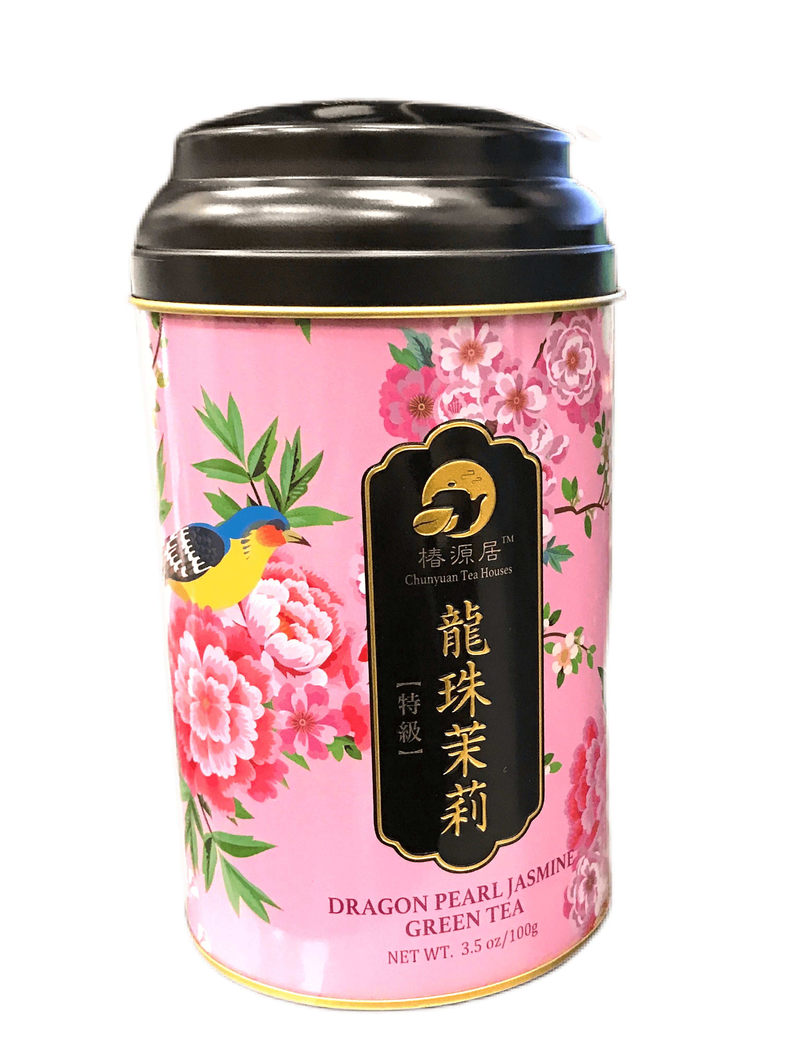 CHUNYUAN TEA HOUSES DRAGON PEARLS JASMINE GREEN TEA 100 G - Premium Co  Groceries 