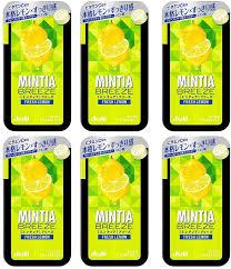 ASAHI MINTIA BREEZE FRESH LEMON BOX SALE 8* 30 G - Premium Co  Groceries 