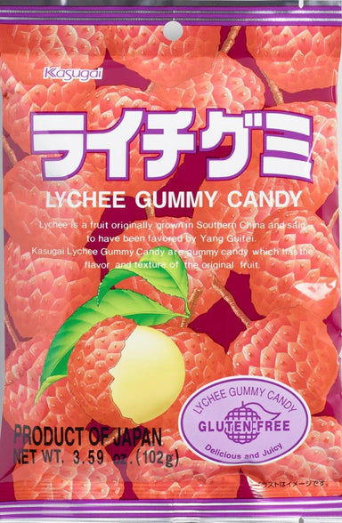 KASUGAI GUMMY LYCHEE 102 G - Premium Co  Groceries 