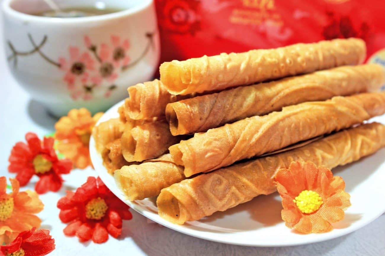 SPECIAL FORTUNE COOKIE' CRISPY COCONUT WAFER ROLLS 300 G - Premium Co  Groceries 