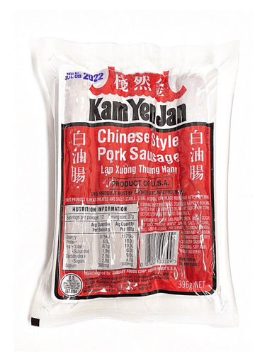 KAM YEN JAN CHINESE STYLE PORK SAUSAGE 396 G - Premium Co  Groceries 