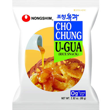 NONGSHIM CHOCHUNG U-GUA RICE SNACK 80 G - Premium Co  Groceries 