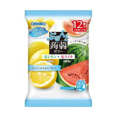 ORIHIRO JELLY LEMON & WATERMELON FLAVOUR 240 G - Premium Co  Groceries 