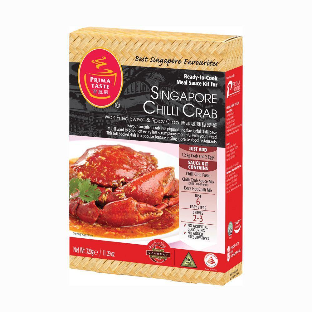 PRIMA TASTE READY-TO-COOK MEAL KIT (SINGAPORE CHILLI CRAB) 320 G - Premium Co  Groceries 
