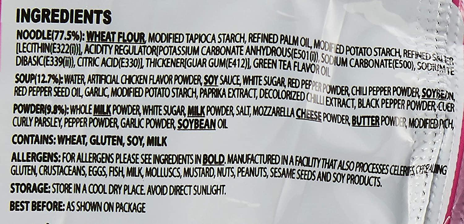 Samyang ramen outlet ingredients