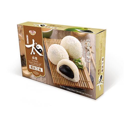 ROYAL FAMILY SESAME MOCHI WITH COCONUT SHRED 210 G - Premium Co  Groceries 